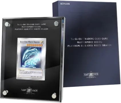 Yu-Gi-Oh! TCG Masterpiece Series Platinum Blue-Eyes White Dragon